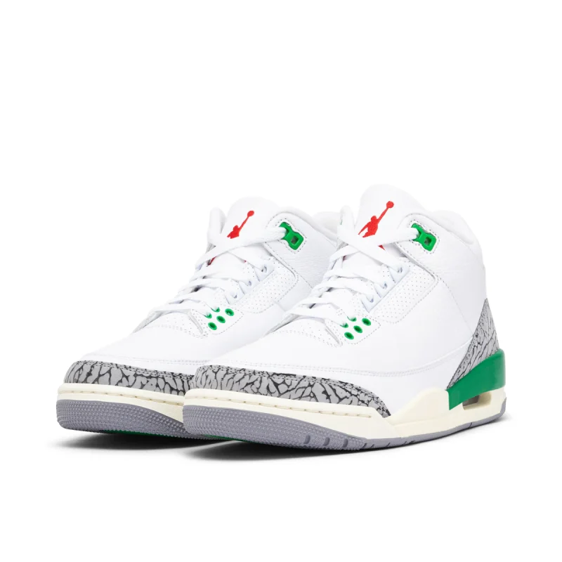 AIR JORDAN 3 LUCKY GREEN WOMENS
